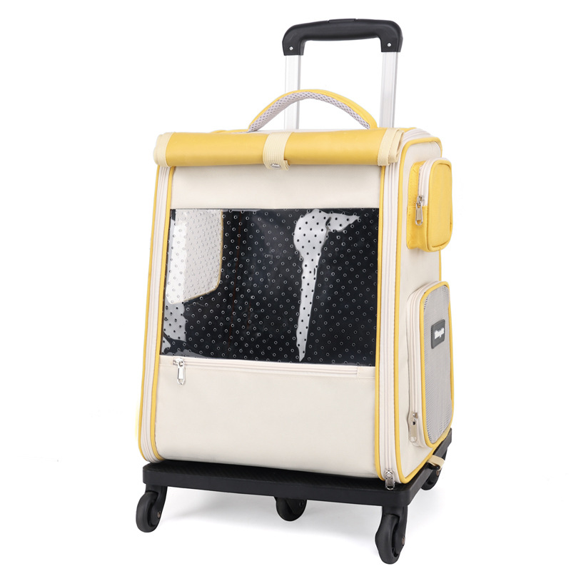 cat carrier with wheels