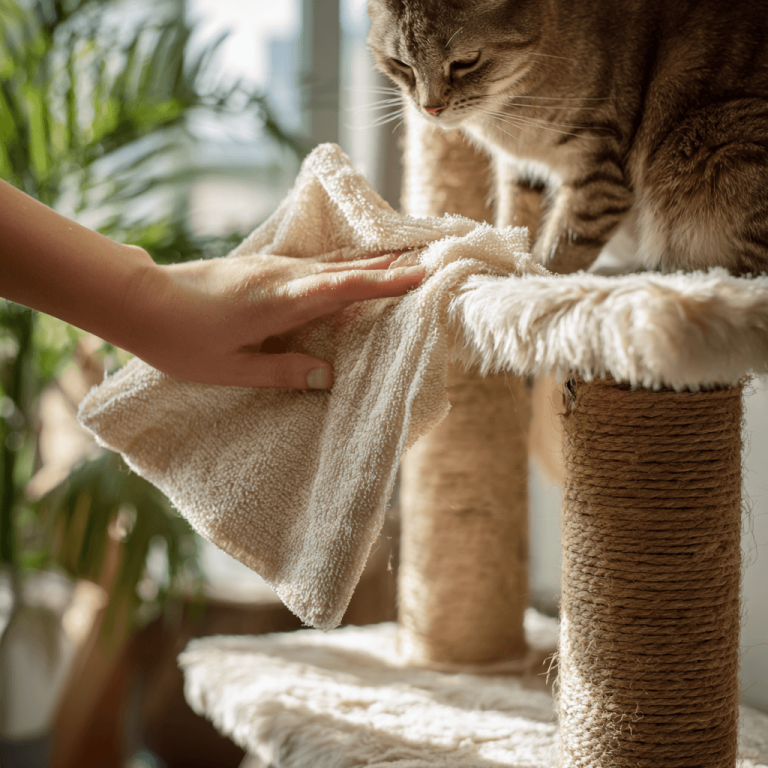 how-to-clean-a-cat-tree