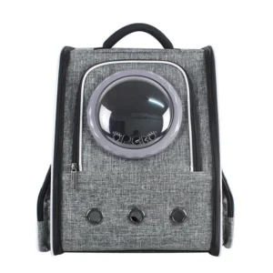 Bubble Cat Backpack With Clear Window