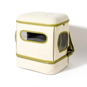 Foldable Cat Backpack with Wheels for Daily Outings