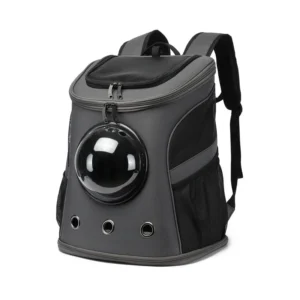 Foldable Space Capsule Bubble Cat Backpack - Large Breathable Pet Carrier for Cats