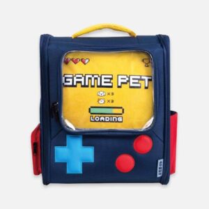 PurLab Gameboy Expandable Cat Backpack